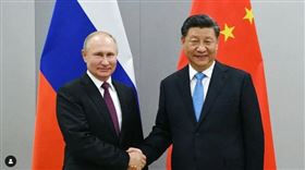 三立新聞網、翻攝自阿南德片、央視網、普丁推特