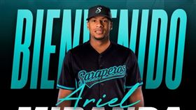 ▲Ariel Miranda（米蘭達）加盟墨西哥聯盟。（圖／取自Saraperos de Saltillo官網）