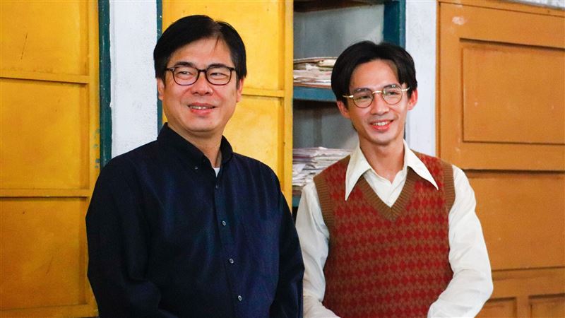 陳其邁親送美食到片場　男星憶家鄉味超嗨