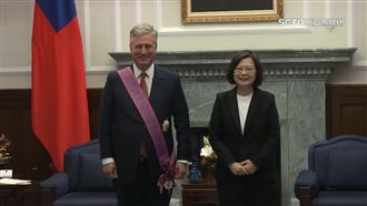 獨／獲蔡總統授勳！歐布萊恩：與台灣一起