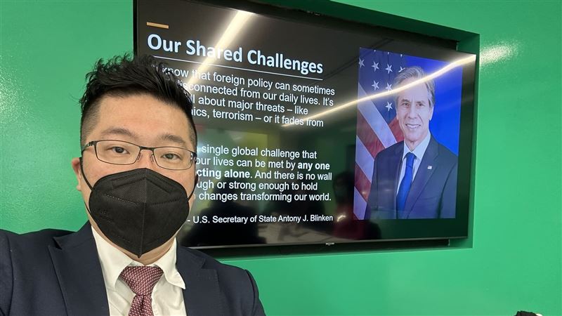 內政部發言人林昆鋒獲AIT推薦赴美培訓