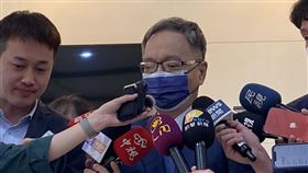 衛福部長薛瑞元在國健署受訪。（圖／記者簡浩正攝影）