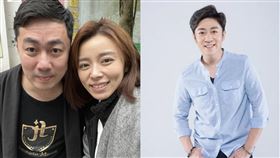 艾成（右）的弟弟艾翔（左）與王瞳合照。（圖／翻攝自艾成的異想世界）