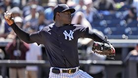 ▲塞維里諾（Luis Severino）熱身賽4局飆9K。（圖／美聯社／達志影像）