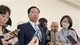 0323外交部長吳釗燮受訪（圖／記者高逸帆攝影）