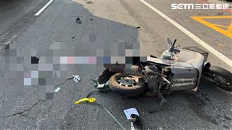 大貨車擦撞機車　女騎士頭顱骨折送醫不治