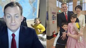 ▲教授凱利6年前遭孩子們亂入新聞直播，當初的搗蛋姊弟倆也長大了。（圖／擷取自Twitter／Robert_E_Kelly）

