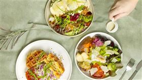 勺日-無肉蔬食早午餐。（圖／品牌業者提供）