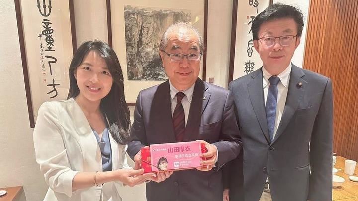 日本富山縣知事訪台！她：增進兩國間情誼