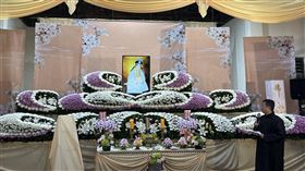 陳岳良朗誦追思文。（圖／記者林明柔攝影）