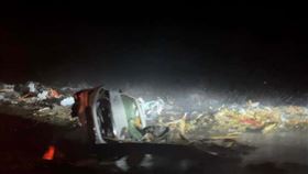 龍捲風襲擊美國密西西比州。（圖／翻攝自推特）