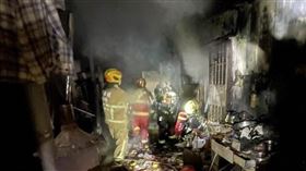 斗六「臨時屋」火警！她逃生不及躺門邊歿