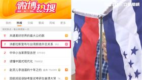 《央視》搶先報！宏都拉斯與台灣正式斷交　登微博熱搜TOP1。（圖／記者陳慈鈴攝／資料照）