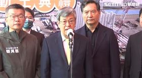 行政院長陳建仁出席「臺中港37、38號碼頭新建工程」並受訪