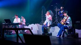 韓系實力樂團N.Flying相隔半年來台開唱。（圖／華藝娛樂提供）