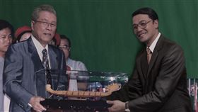 楊烈、黃文星。（國際橋牌社提供