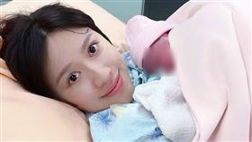 吳姍儒21日平安生下兒子。（圖／翻攝吳姍儒臉書）