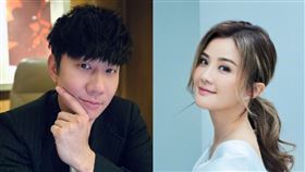 林俊傑合體蔡卓妍《小酒窩》！掀全場回憶殺　網看哭：青春回來了。（圖／翻攝自微博）