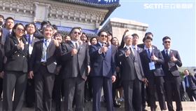 馬英九到南京中山陵。