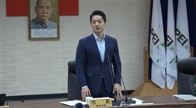 蔣萬安出席市政會議。（圖／北市府提供）