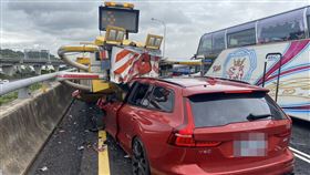 桃園市，國道，五楊高架，車禍，緩撞車