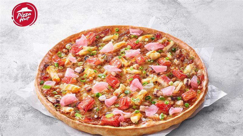 比香菜噁?必勝客「納豆海鮮丼披薩」開賣