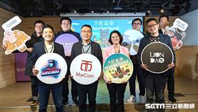 創造智能今天宣布與三立集團合作，預計發行3000張灣島樂園NFT。（圖／記者戴玉翔攝影）