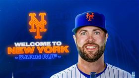 ▲Darin Ruf。（資料照／取自紐約大都會FB）