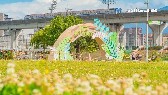 37萬人春紛節同歡　限定美景白花盛開登場