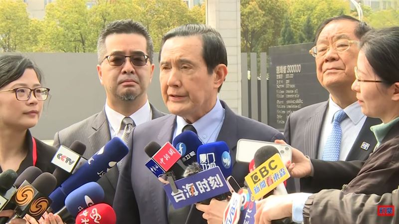 馬英九提避戰　綠：向習近平說放棄攻台