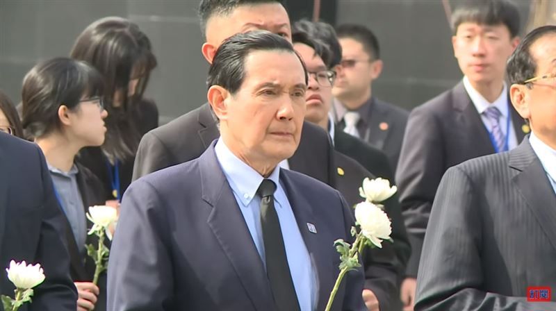 馬英九哽咽嘆氣：我們中國人要自立自強