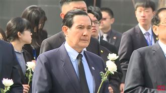 馬英九哽咽嘆氣：我們中國人要自立自強