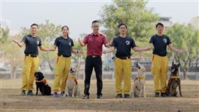 清明掃墓,防火防災,消防搜救犬,高雄市消防局