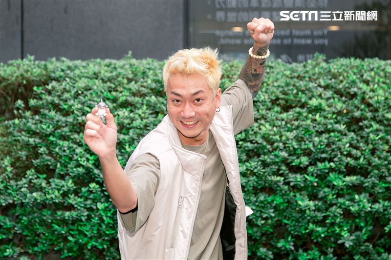 小記者大明星五木三立新聞網專訪。 （圖／記者楊澍攝影）