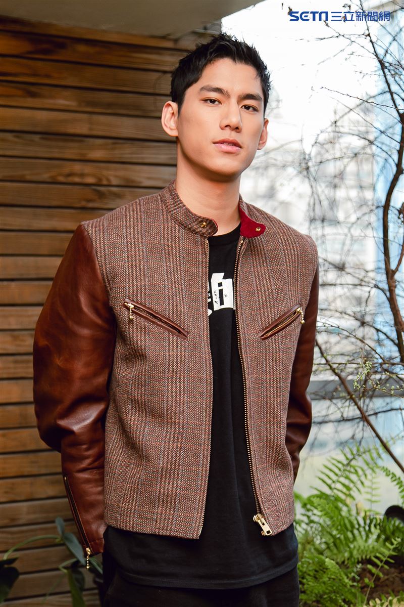 朱軒洋《黑的教育》三立新聞網專訪。 （圖／記者楊澍攝影）