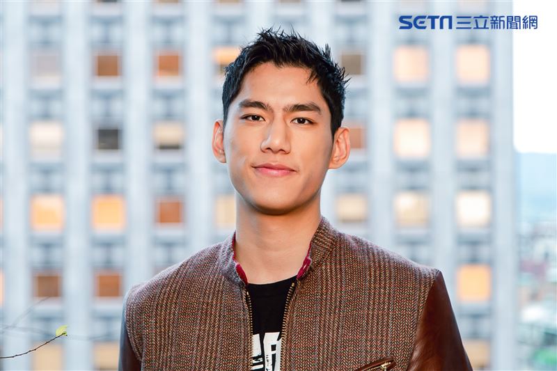 朱軒洋《黑的教育》三立新聞網專訪。 （圖／記者楊澍攝影）