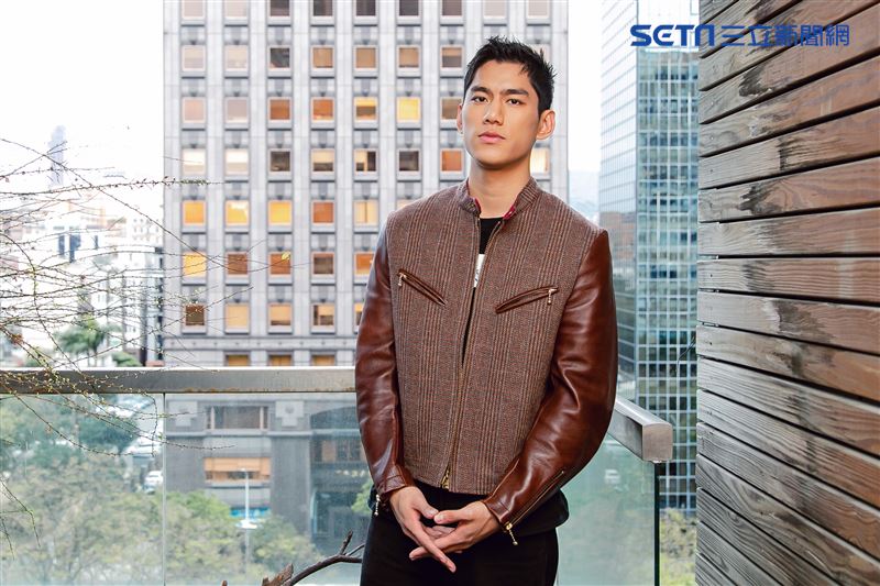 朱軒洋《黑的教育》三立新聞網專訪。 （圖／記者楊澍攝影）