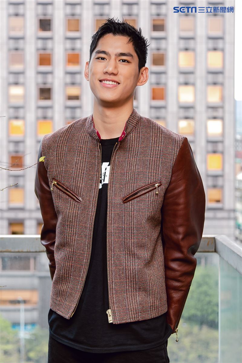 朱軒洋《黑的教育》三立新聞網專訪。 （圖／記者楊澍攝影）