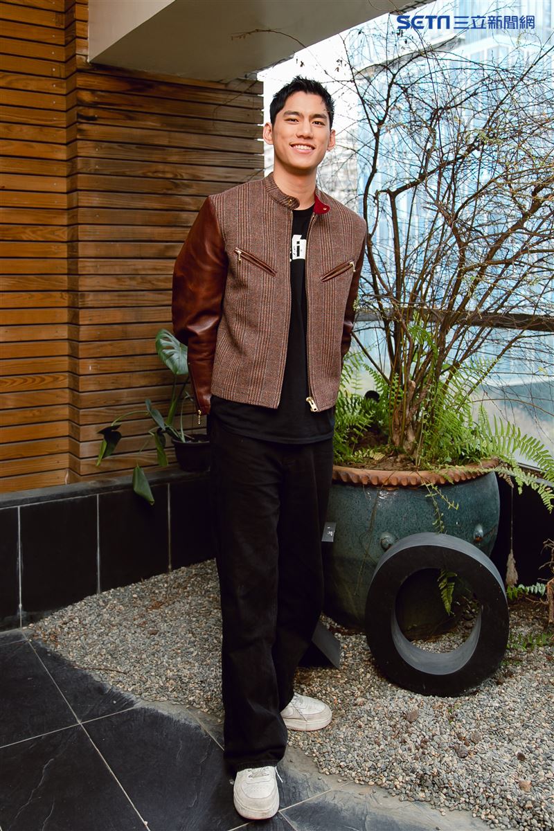 朱軒洋《黑的教育》三立新聞網專訪。 （圖／記者楊澍攝影）