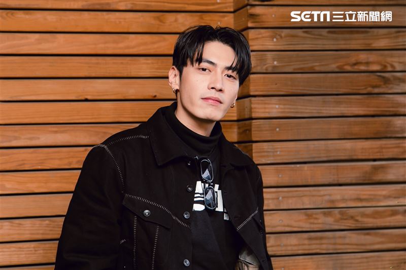 宋柏緯《黑的教育》三立新聞網專訪。 （圖／記者楊澍攝影）