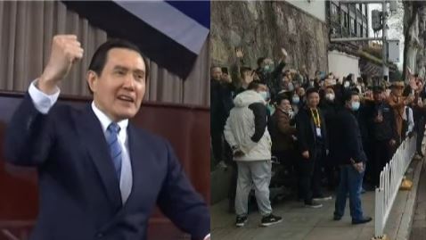 見這群人　馬英九高喊：歡迎大家來台灣玩