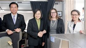 蔡英文過境紐約（圖／翻攝自蔡英文臉書）