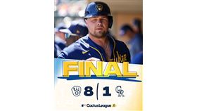 ▲Luke Voit。（圖／取自密爾瓦基釀酒人FB）