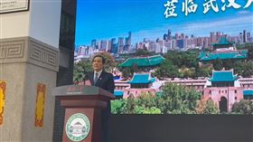 馬英九參訪武漢大學。（圖／馬英九基金會提供）