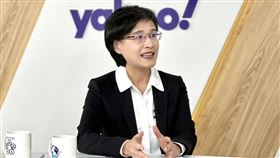 前文化部長鄭麗君接受王時齊主持的YahooTV《齊有此理》訪問。（圖／Yahoo TV《齊有此理》提供）