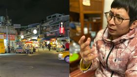 黃逸祥與女友在夜市遇上陌生怪男子。（圖／翻攝自黃逸祥臉書粉專）