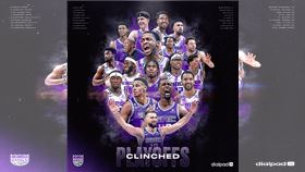 國王作客輕取拓荒者，確定在暌違16年後再度闖進季後賽。（圖／翻攝自國王推特）
