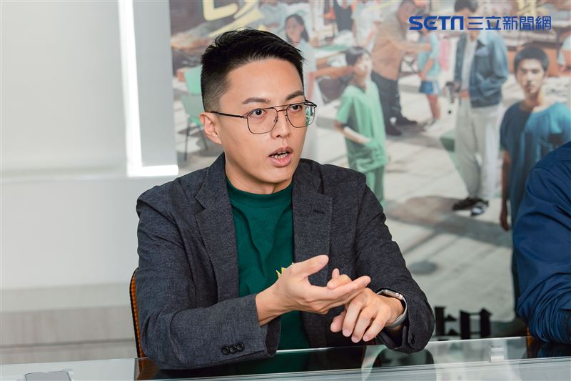 林君陽導演三立新聞網專訪。（圖／記者楊澍攝影）