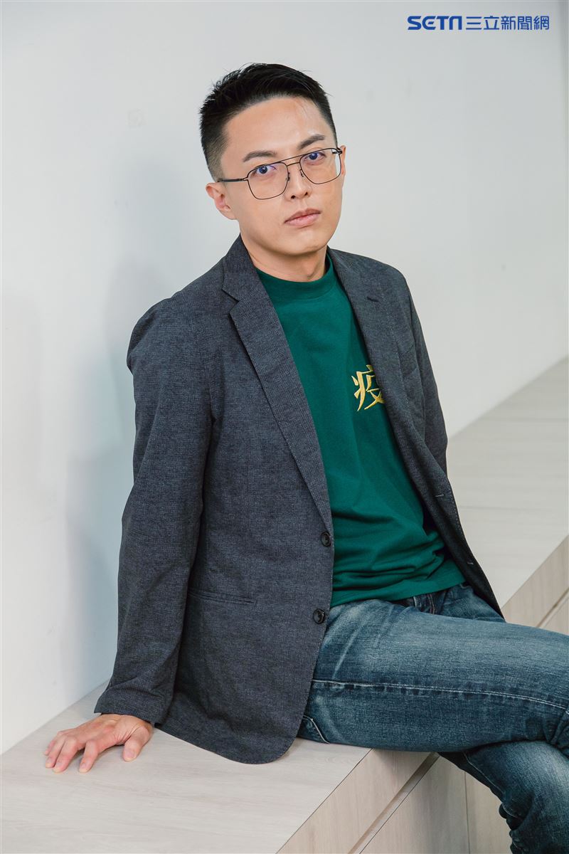 林君陽導演三立新聞網專訪。（圖／記者楊澍攝影）