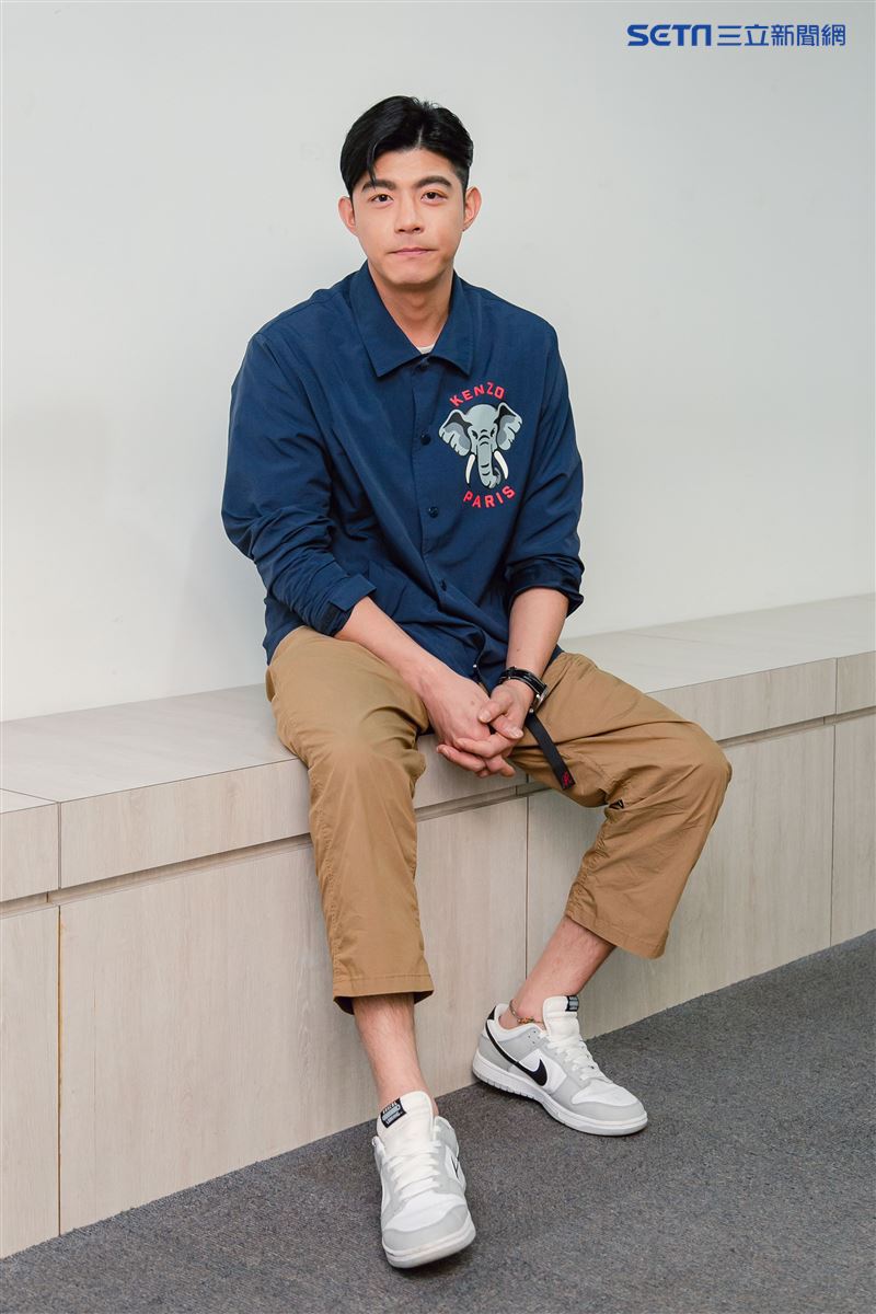 王柏傑三立新聞網專訪。（圖／記者楊澍攝影）